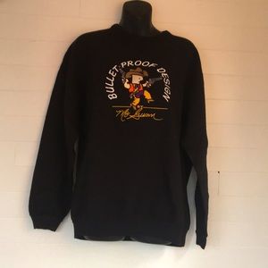 NEW!   Non-fiction black sweatshirt with embroidery 6099